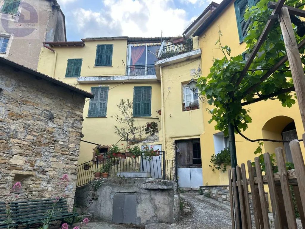 Exterior - Historic House with Terrace in Pietrabruna