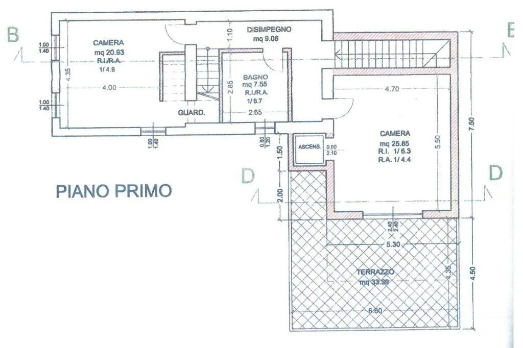 Planimetria - Luxury Villa with Panoramic Terrace in Pescantina