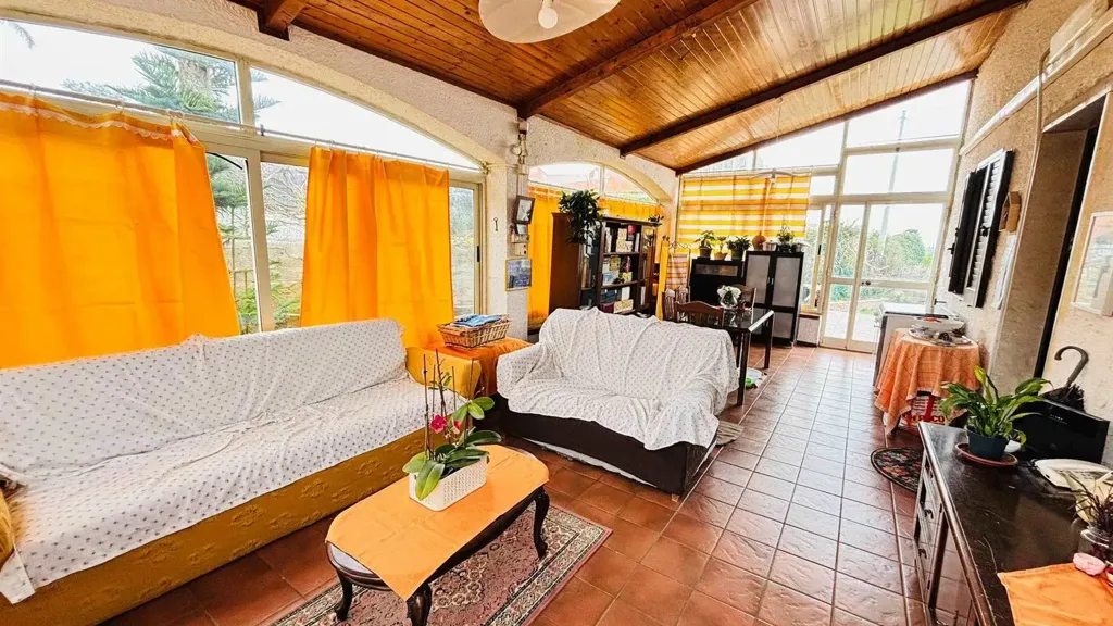 Séjour - Villa with Garden in Siracusa