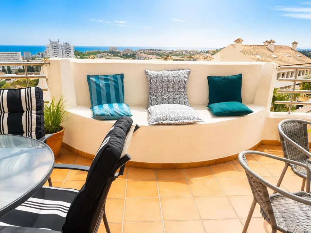 Terrass - Duplex with Sea Views in Benalmádena