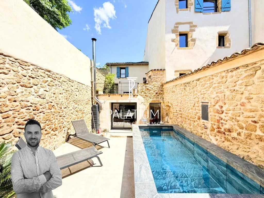 Piscine - Maison de Caractère avec Piscine au Centre de Grans