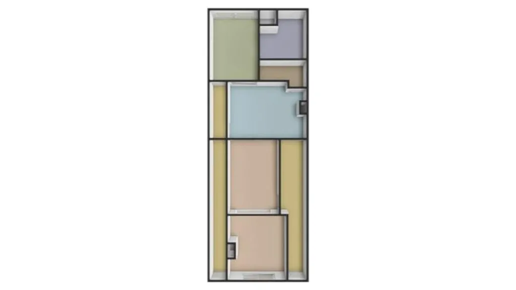 Floor Plan - House with Garden in Zwijnaarde