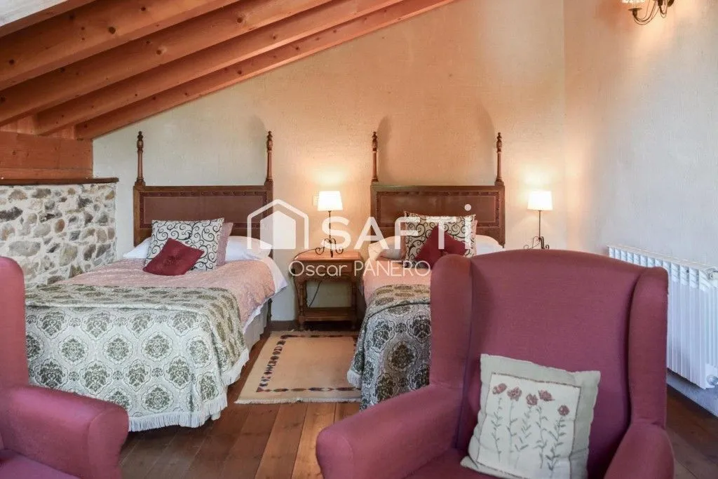 Camere da letto - Operational Rural Complex in Santa María de Ordás