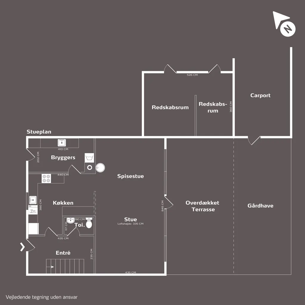 Plan - Villa with Øresund View in Ålsgårde