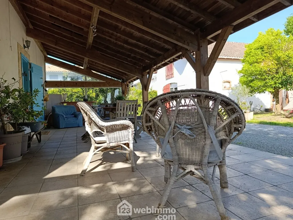 Terrass - Characterful Maison de Maître with Pool in Soorts-Hossegor