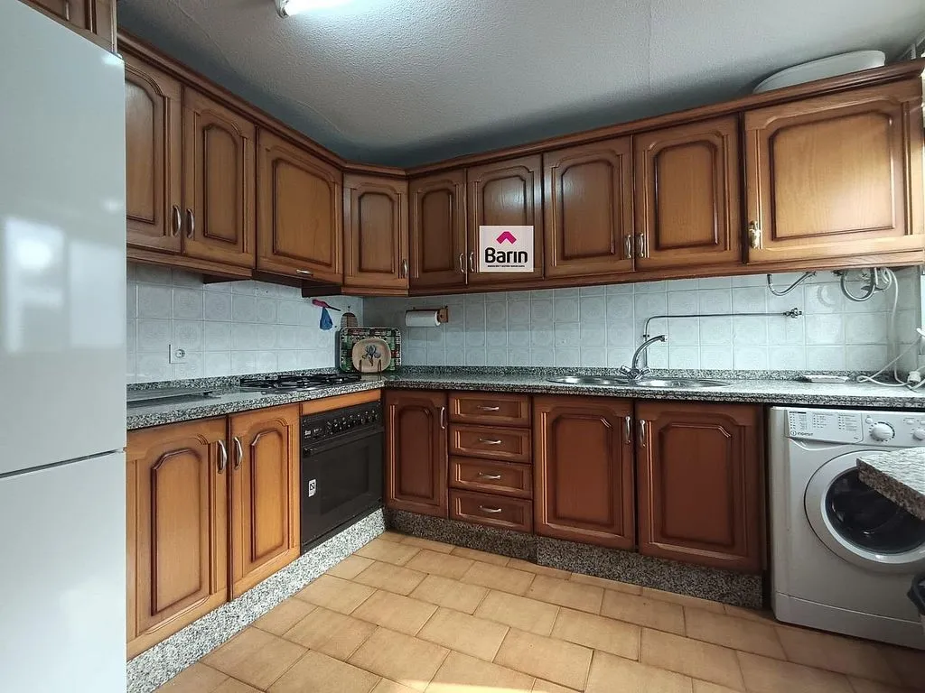 Köök - Apartment with Terrace in Santa Rosa