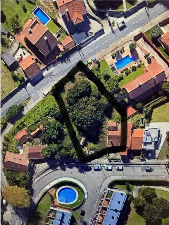 Õhuvaade - Development Land with Hórreo in Vigo