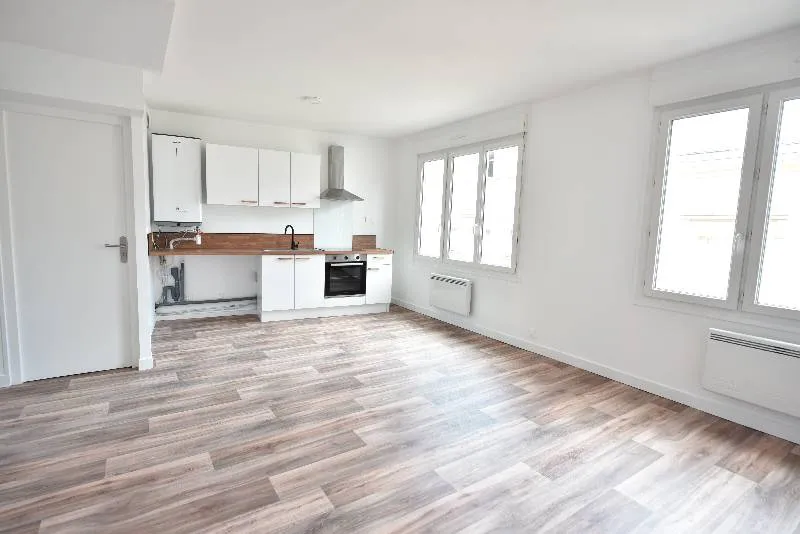 Köök - Renovated 2-Bedroom Apartment in Cherbourg