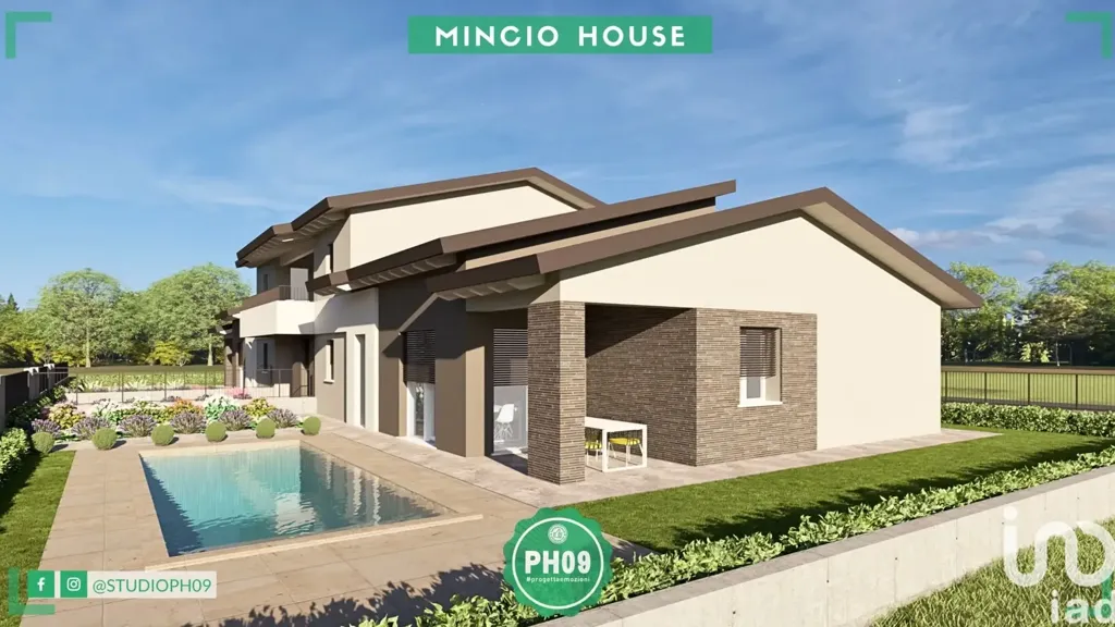 Modern Villa with Private Garden in Goito