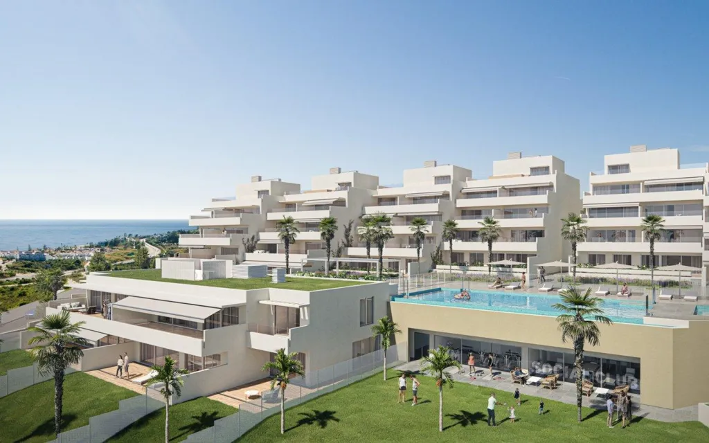Piscine - Penthouse Flat with Sea Views in Estepona