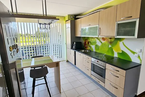 Kitchen - Spacious Flat with Balcony in Luunja