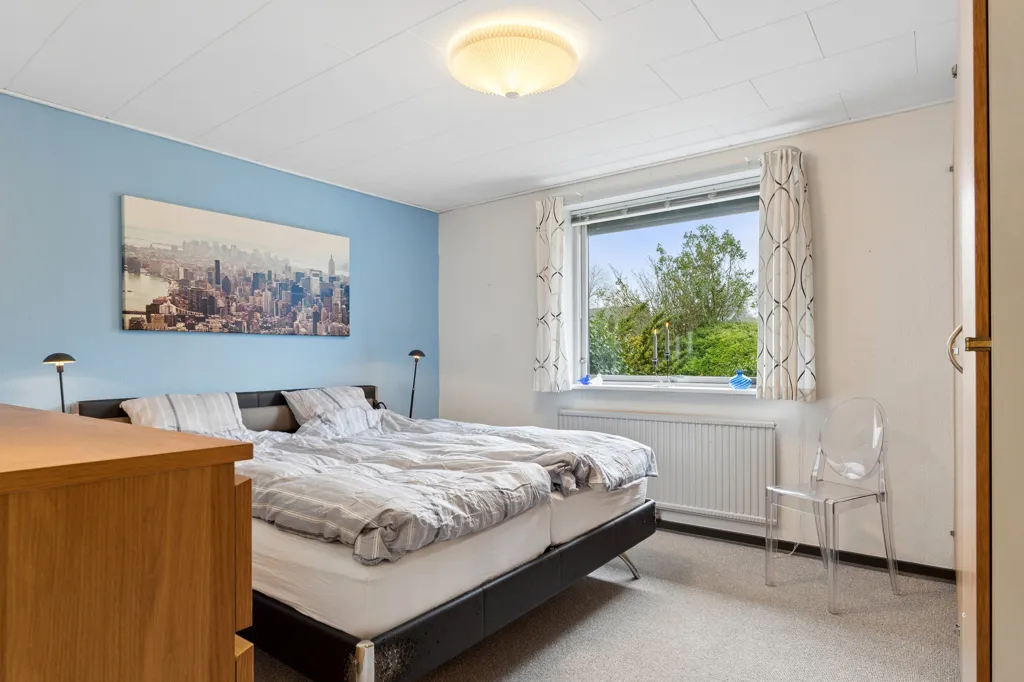 Camere da letto - Estate Villa with Lake View in Rødding