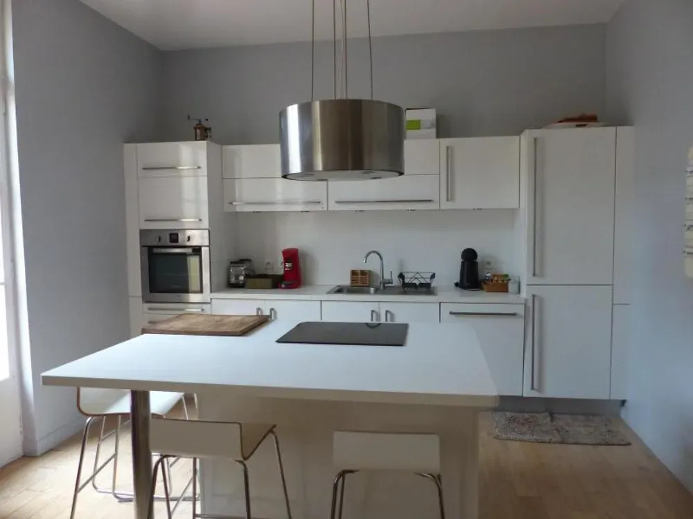 Cuisine - Appartement Meublé avec Terrasse Sud à Perpignan Centre