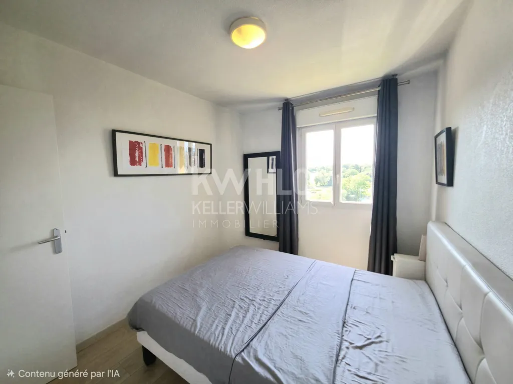 Camere da letto - Two-Bedroom Apartment with Balcony in Biot