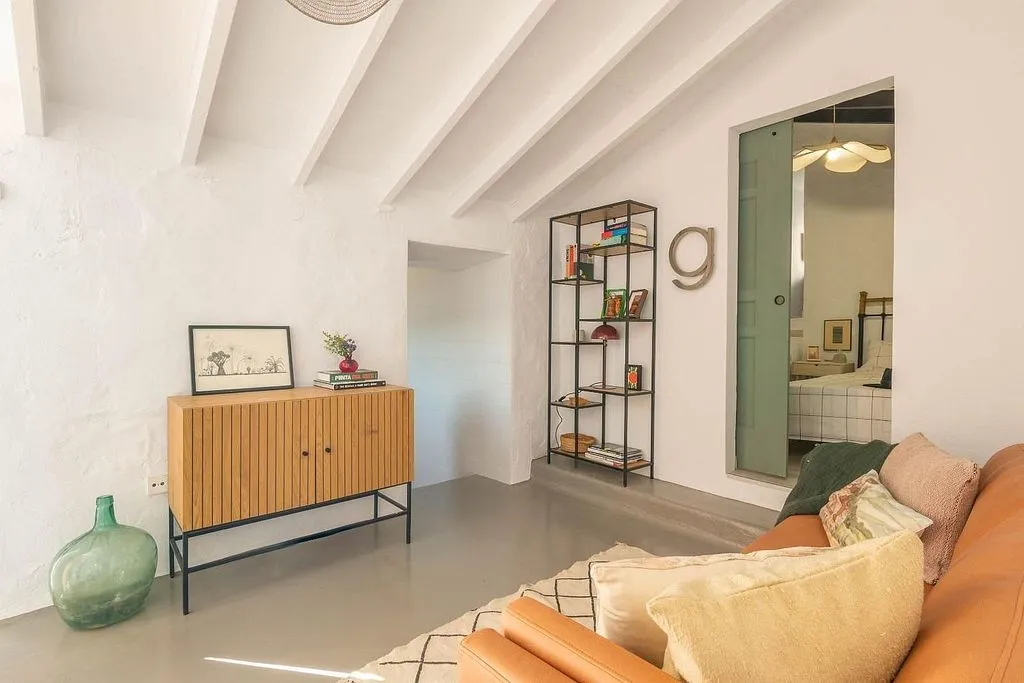 Séjour - Reformed House with Sea View in Moclinejo