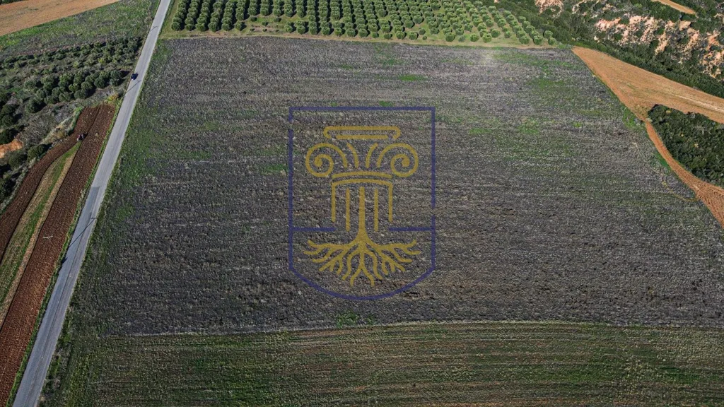 Aerial - Buildable Plot with Development Potential in Thermi