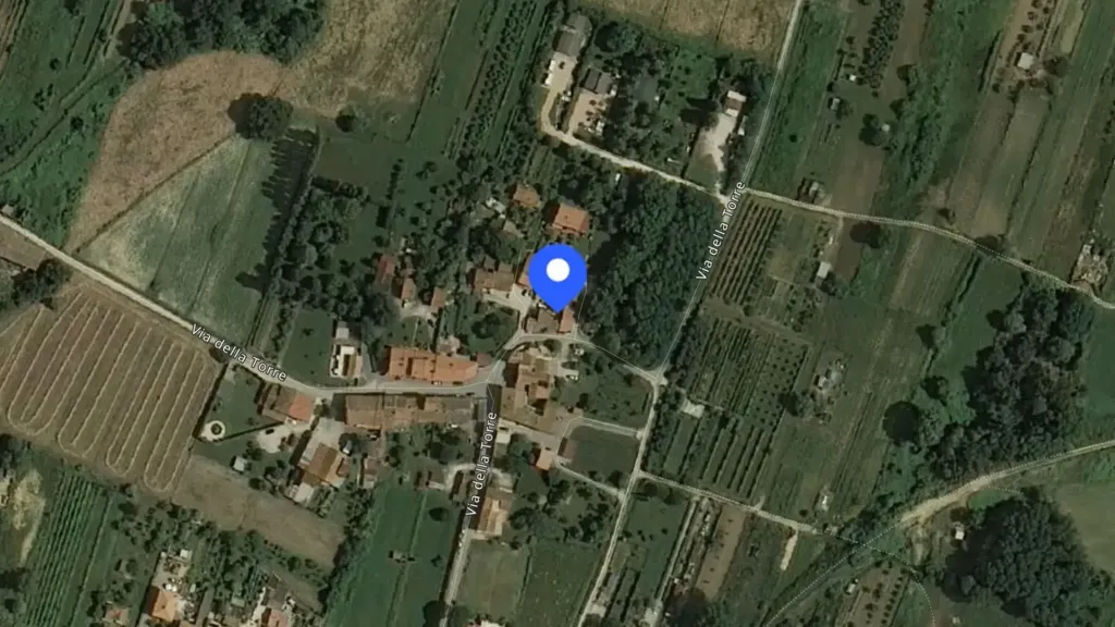 Õhuvaade - Tudor-Style Apartment with Garden in Cascina
