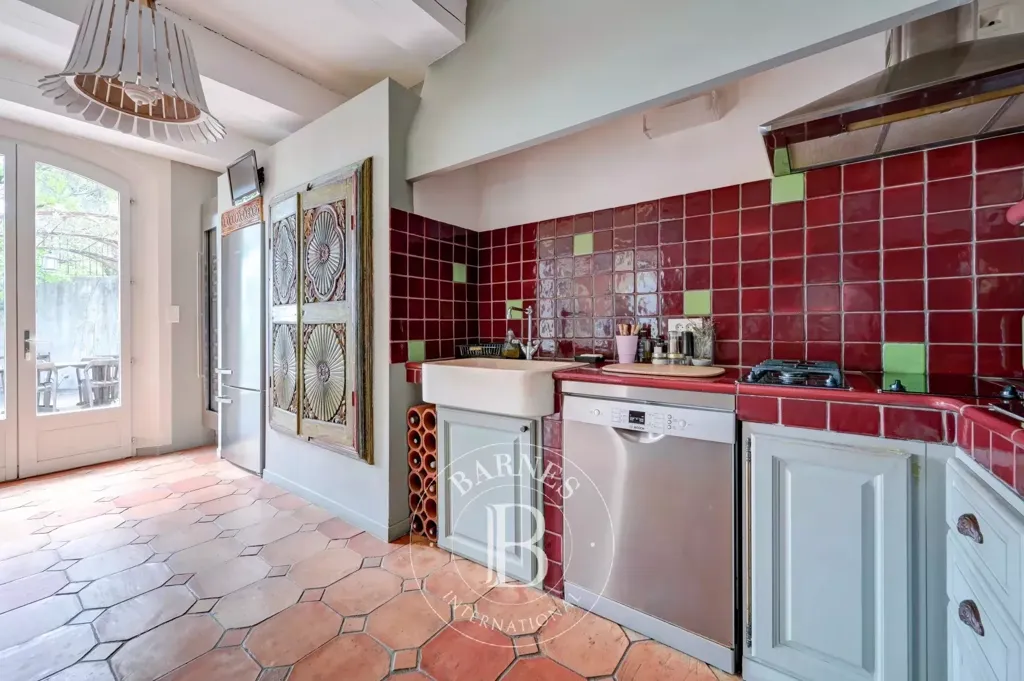 Kitchen - Bastide with Panoramic View in Aix-en-Provence