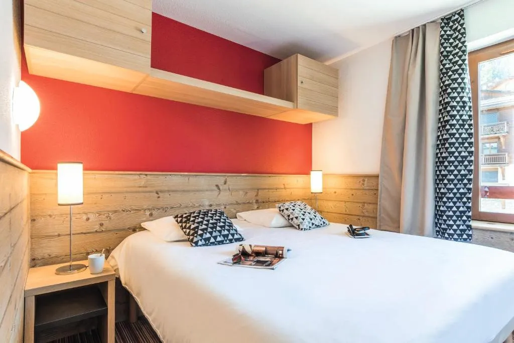 Camere da letto - Tourism Residence Flat with Balcony in Courchevel