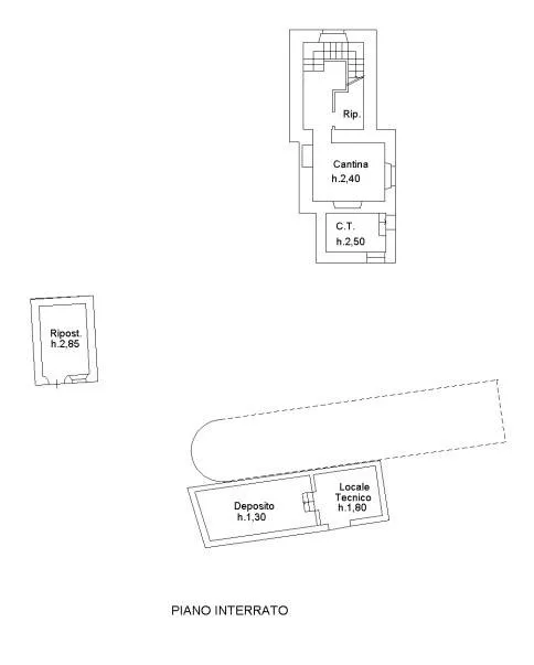 Plan - Villa with Lake View in Stresa