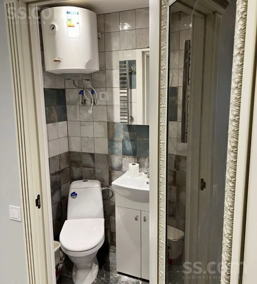 Salles de bain - 1-Bedroom Apartment in Riga City Centre