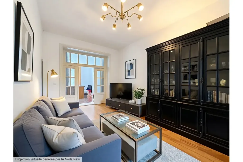 Soggiorno - Apartment with Garden in Forest, WIELS Quarter