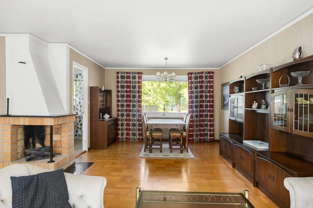 Soggiorno - 1-Storey Villa with Forest View in Hörvik
