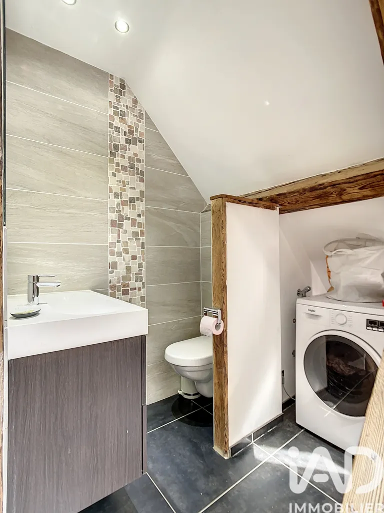 Salles de bain - Appartement Duplex avec Vue Montagne à Taninges
