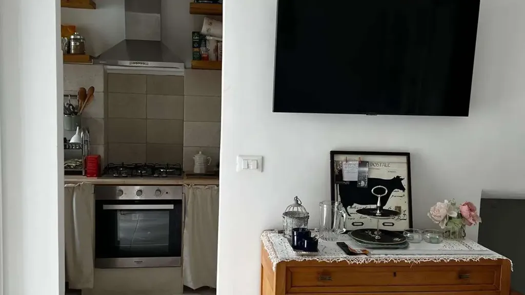 Séjour - Restored Apartment with Balcony and Terrace in Carovigno