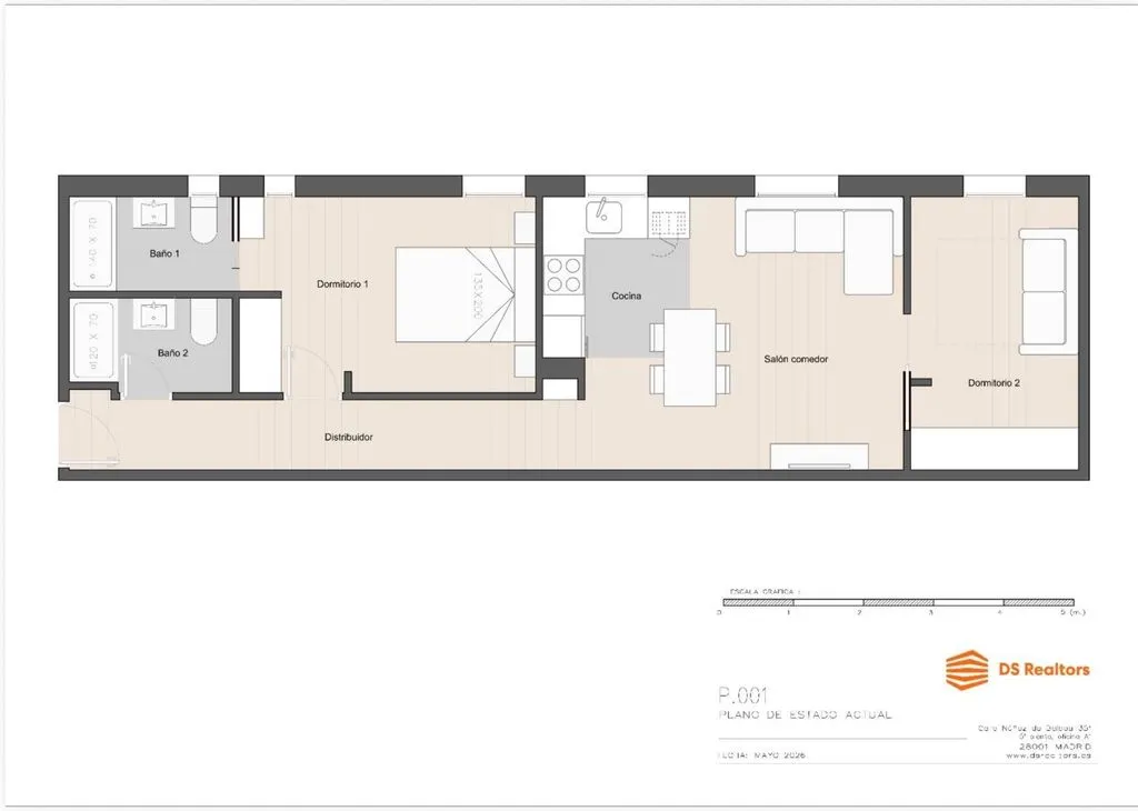 Plaan - Modern Flat with A/C in Retiro District