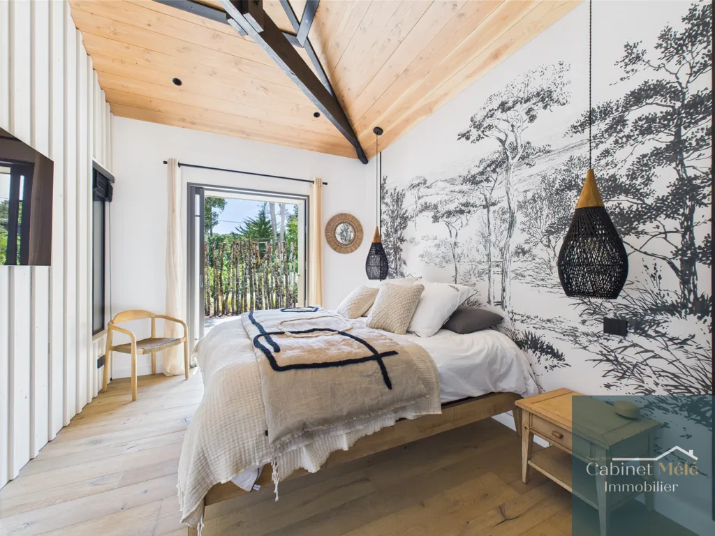Chambres - Villa Rénovée avec Piscine au Cap Ferret