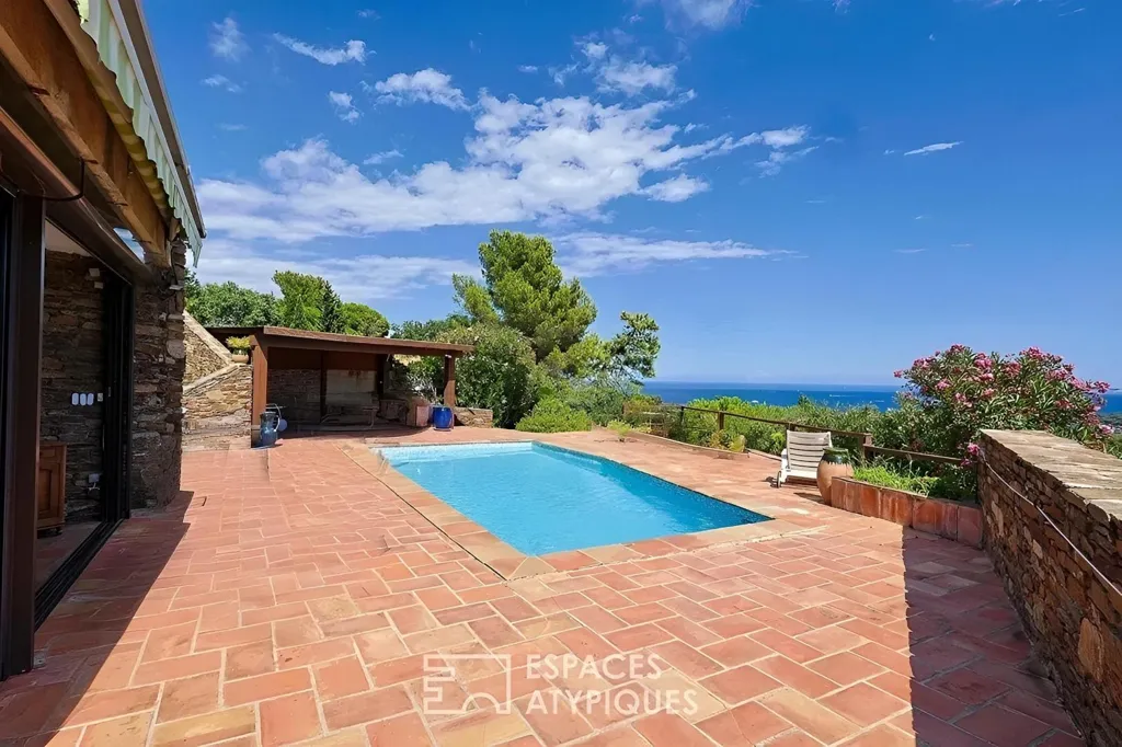 Bassein - Architectural Villa with Sea View in Bormes-les-Mimosas