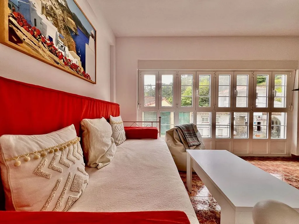 Séjour - Duplex with Terrace in Cudillero