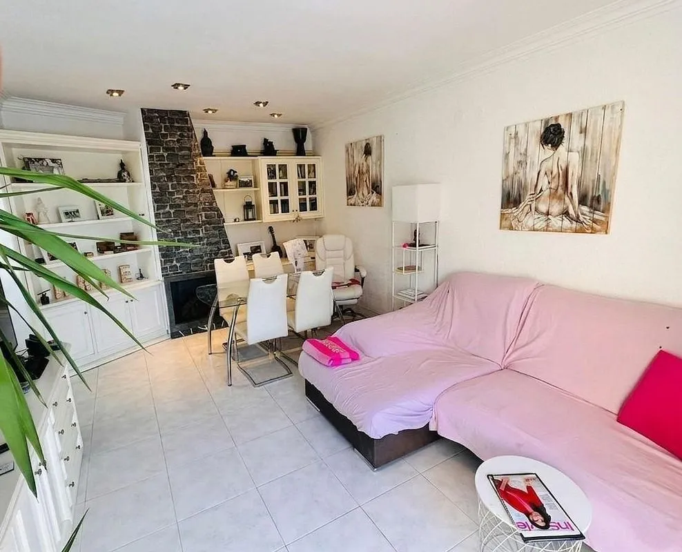 Séjour - Modernised Attic with Terrace in Pubilla Cases