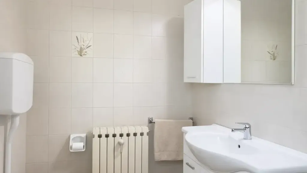 Bathrooms - Modernised Apartment with Terrace in San Bonifacio