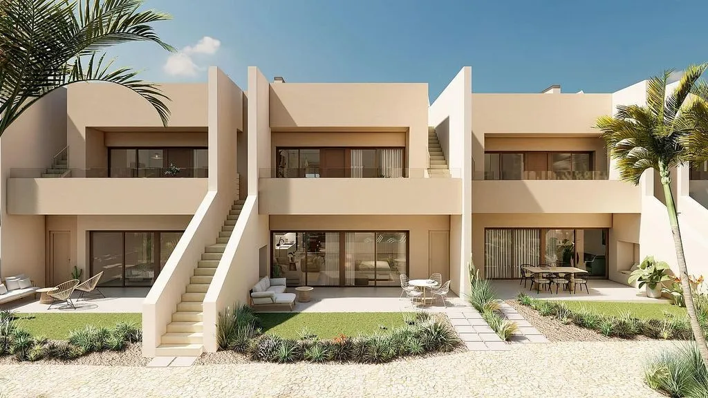 Extérieur - Semi-detached House with Pool in San Javier