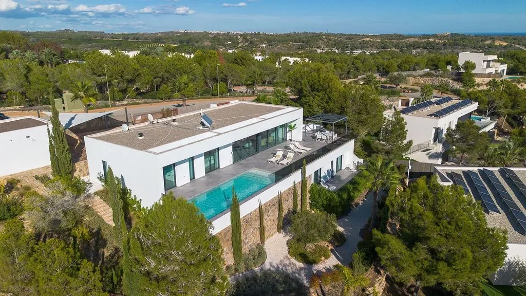 Vue aérienne - Luxury Villa with Golf Views in Orihuela