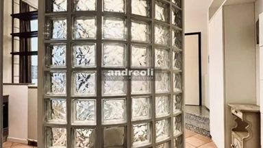Hallway - Central Trilocale with Private Courtyard in Jesi