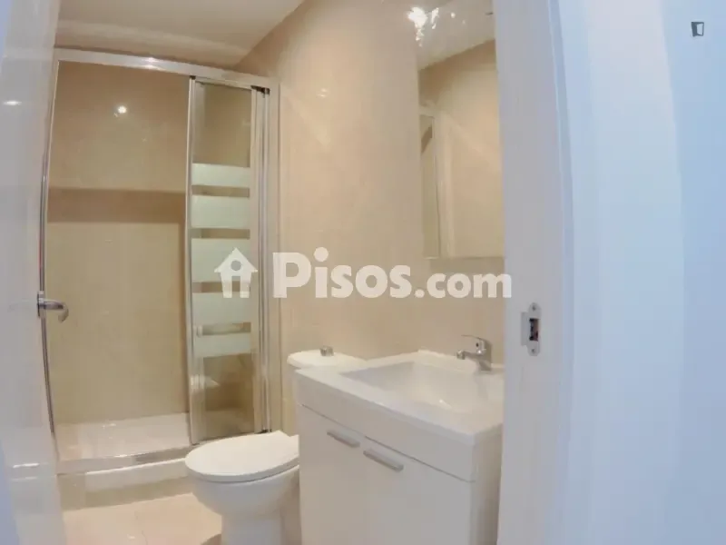 Salles de bain - 2-Bedroom Flat in Usera, Madrid