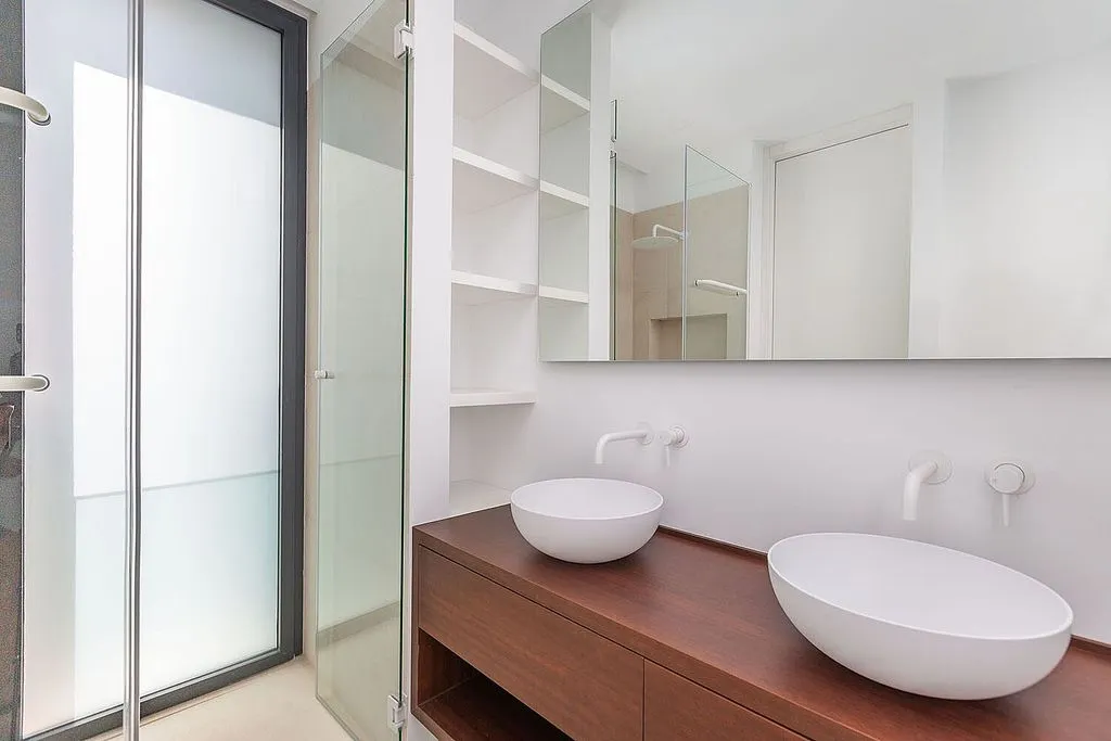 Salles de bain - Contemporary Villa with Pool in Sant Agustí