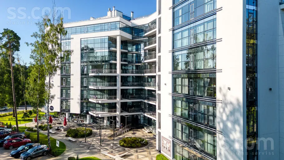 Extérieur - Two-Bedroom Apartment with Park View in Dzintari