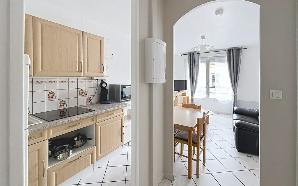 Köök - Meubled 2-Bedroom Apartment in Nancy