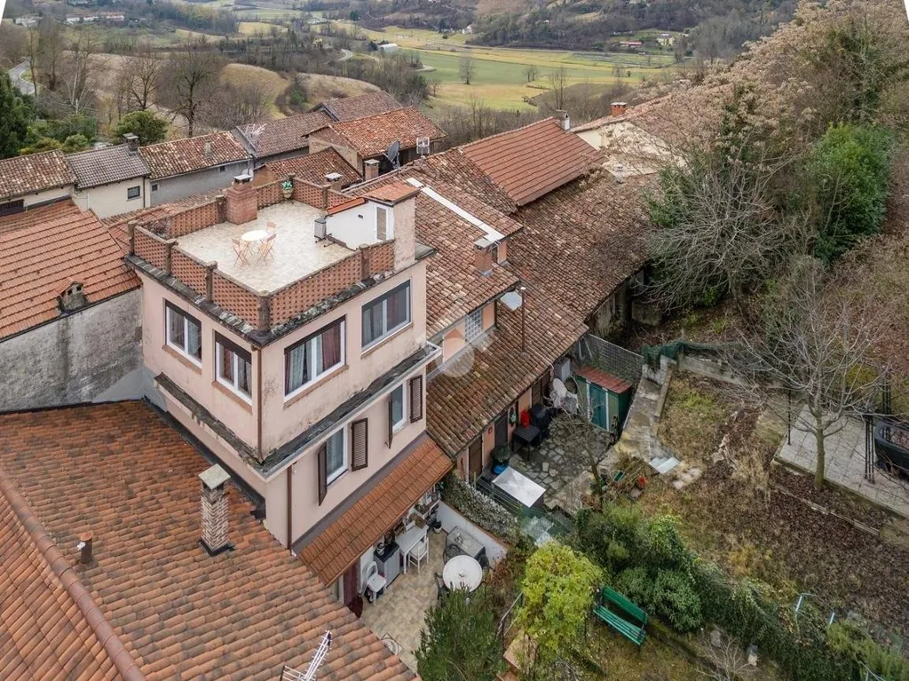 Vue aérienne - Semi-detached House with Panoramic View in Marentino