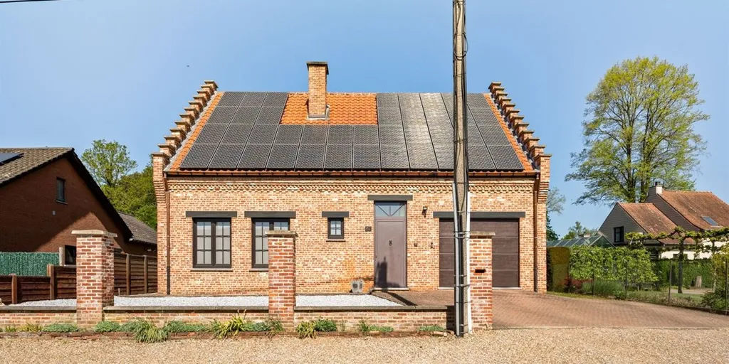 Exterior - Charming House with Solar Panels in Beringen