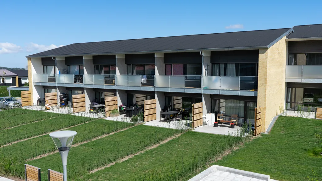 Vue aérienne - Apartment with Balcony in Aalborg SØ
