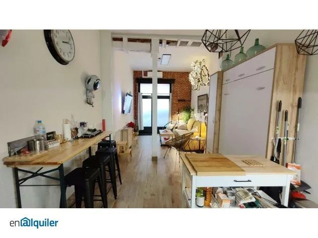 Cucina - Fully Furnished Flat in Lavapiés, Madrid