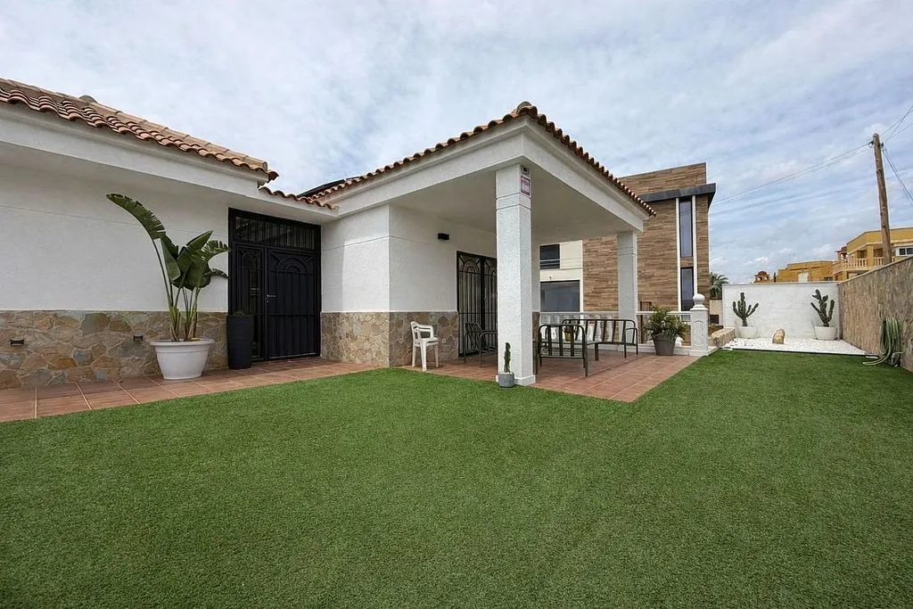 Jardin - Chalet with Pool and Terrace in Águilas