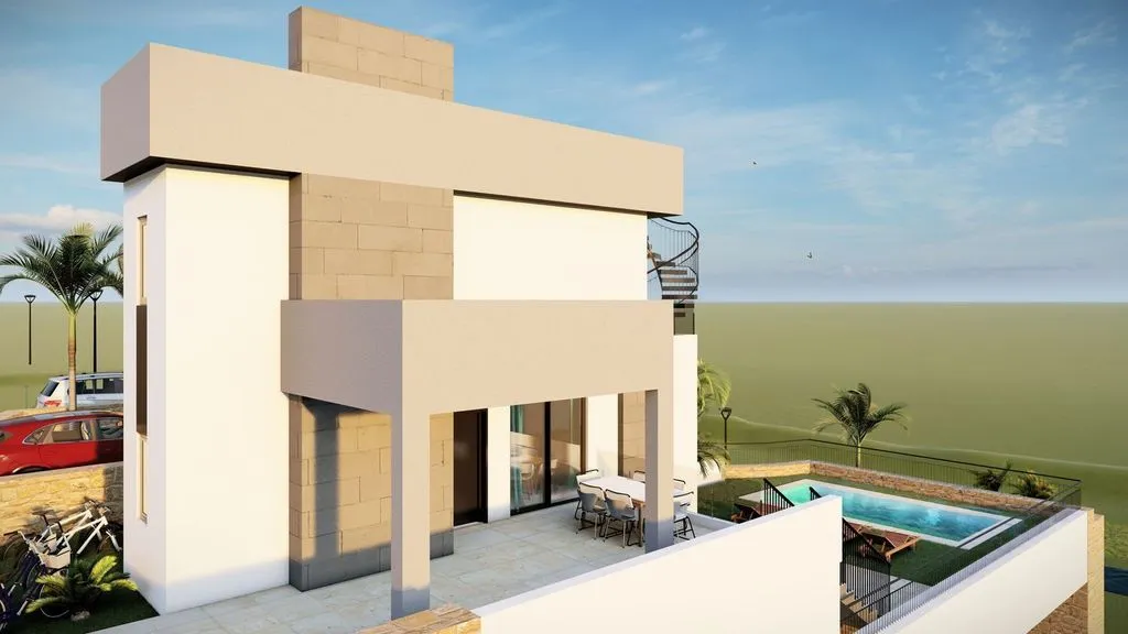 Luxury House with Pool in Algorfa
