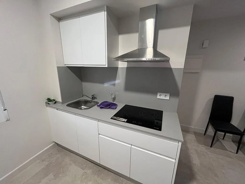 Kitchen - Modernised Flat with Balcony in Almansa Centre