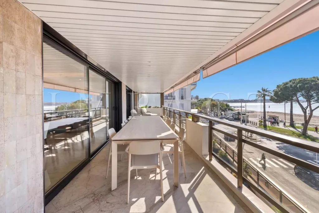 Balcon - Appartement de luxe avec terrasse à Cannes